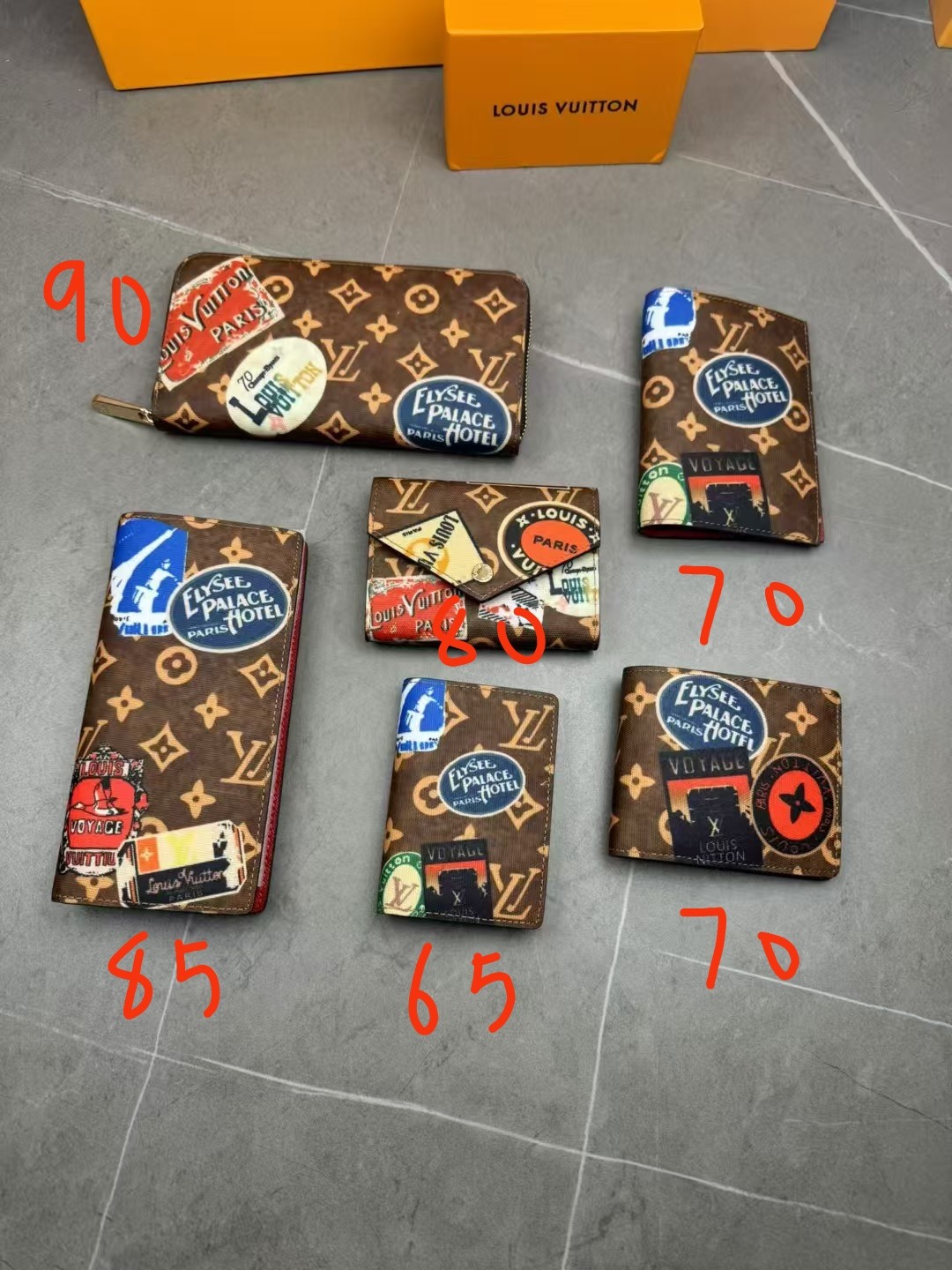 Leather wallet interior with card slots