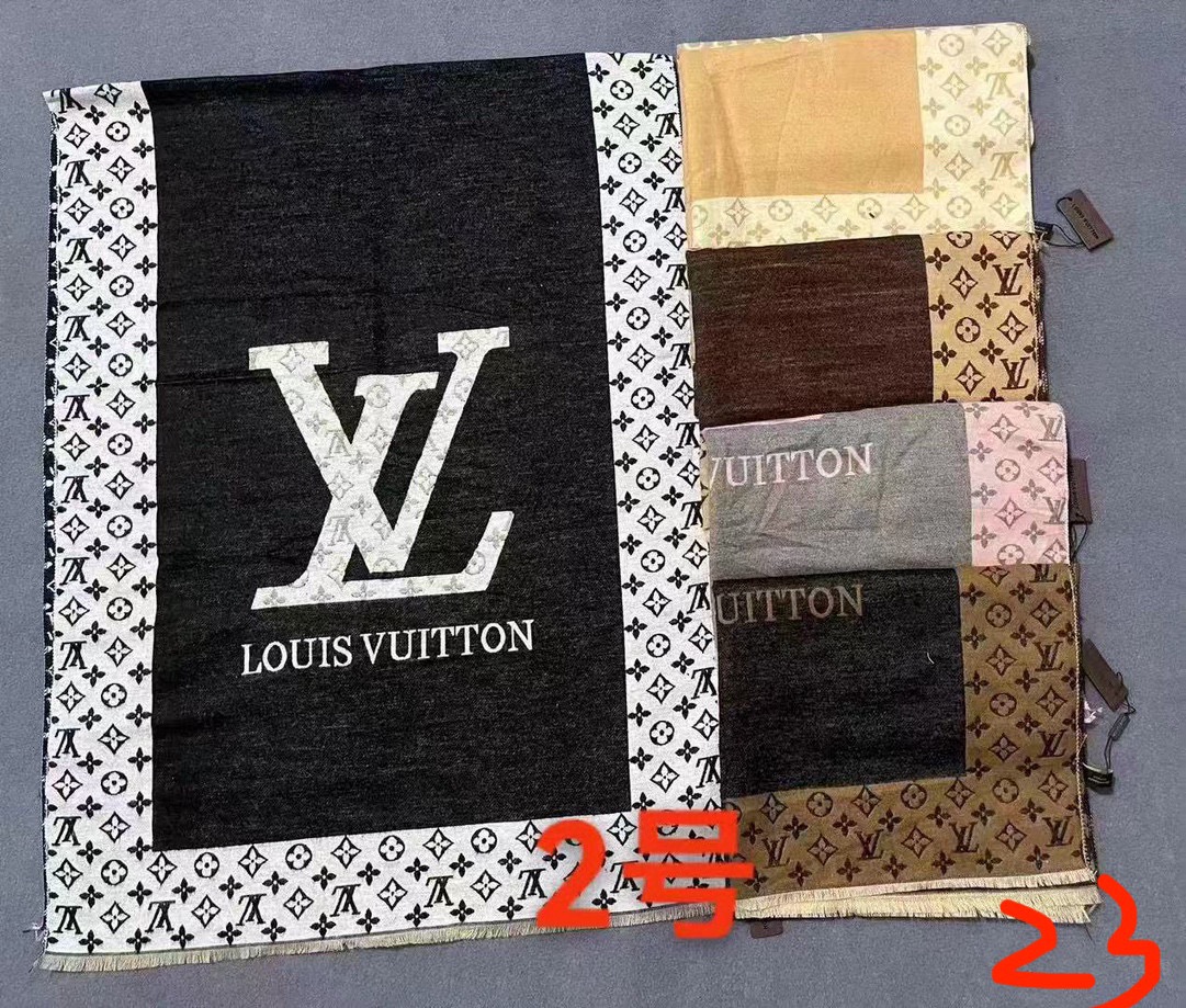 Collection of designer scarves