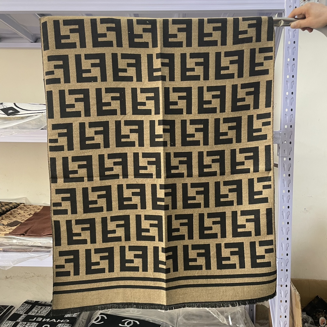 Close-up of silk scarf fabric and print