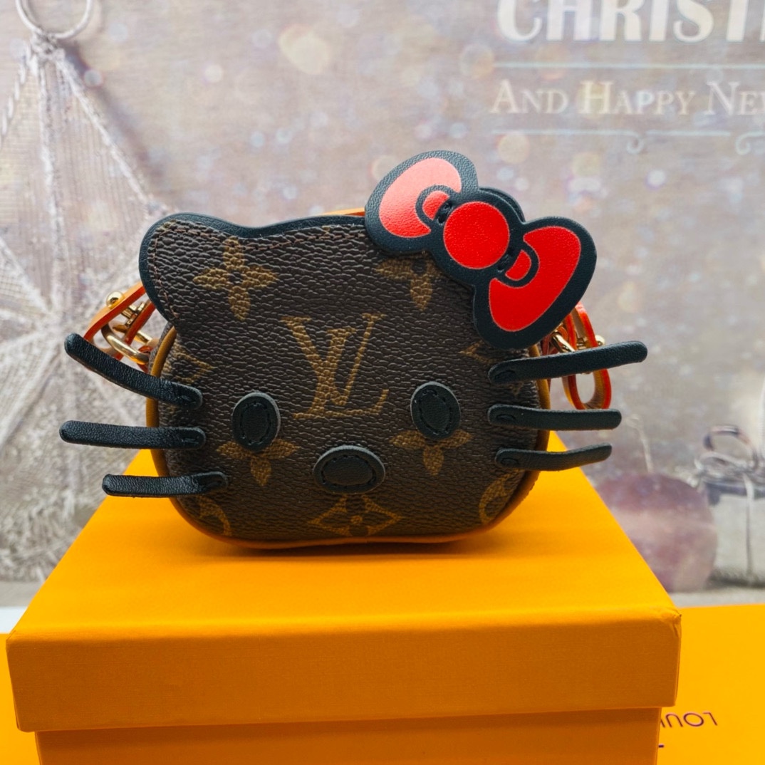 Floral kt cat mini handbag styled with outfit 1