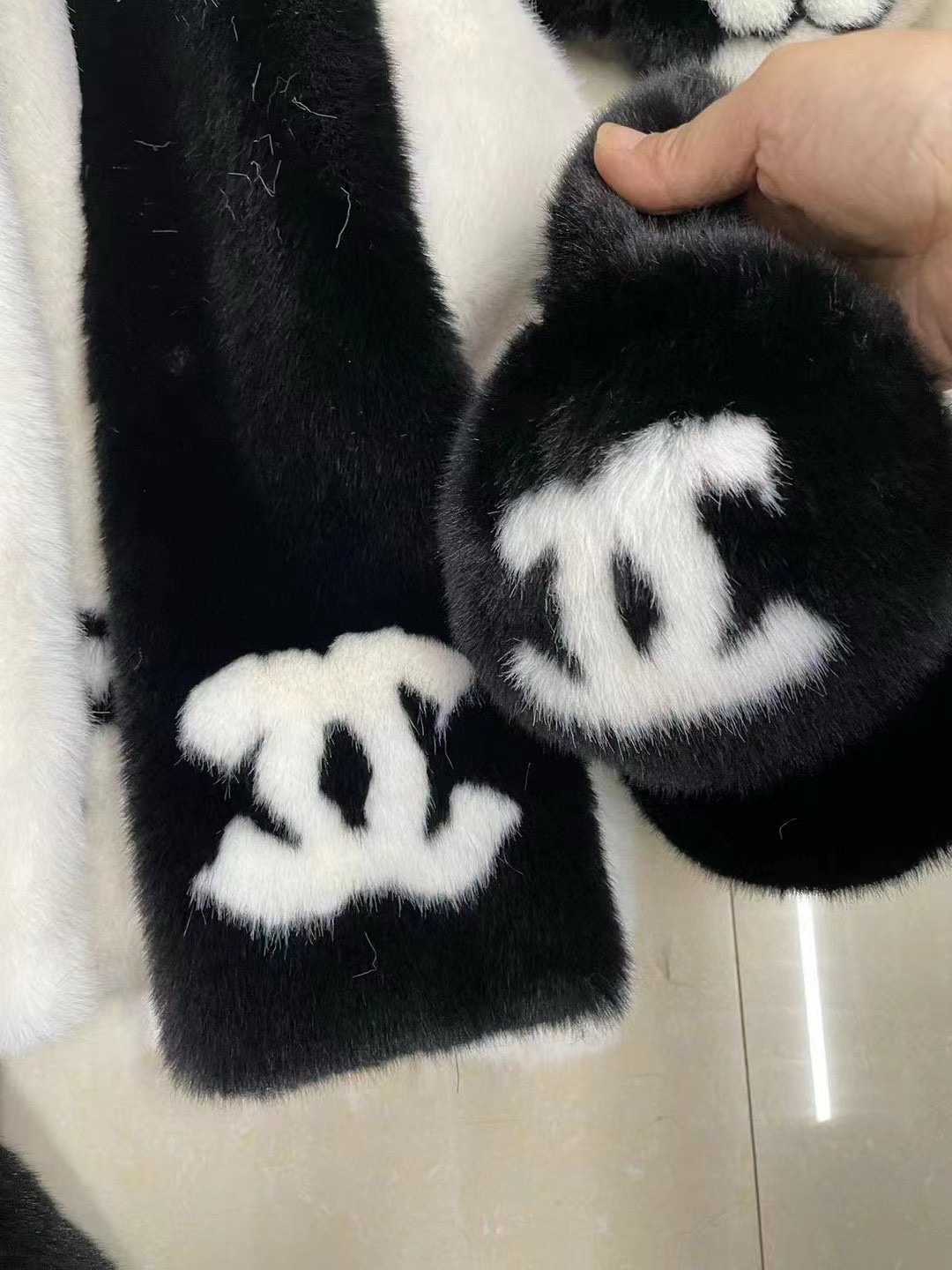 Scarf Set - Styled on Model Scarf set styled on model