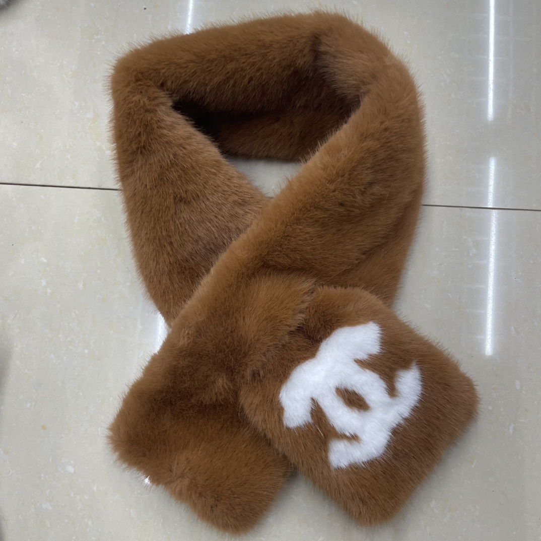 Close up of scarf fabric