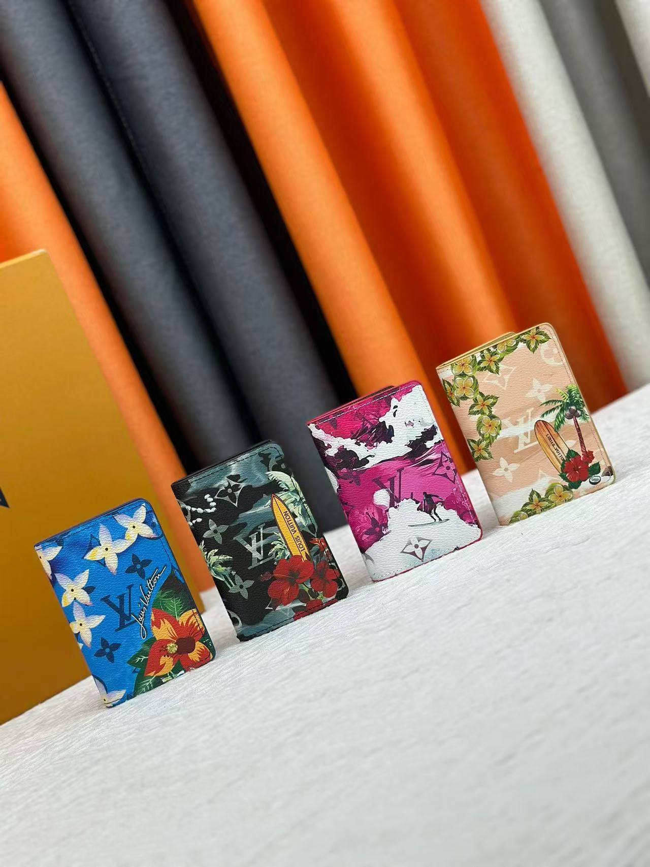 Luxury Leather Card Holder - Front View