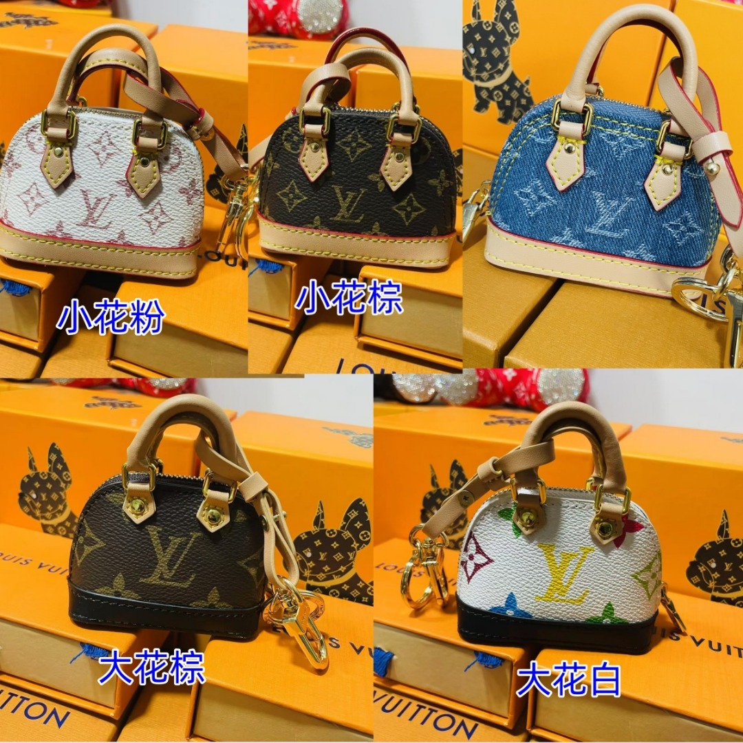 Mini leather handbag front
