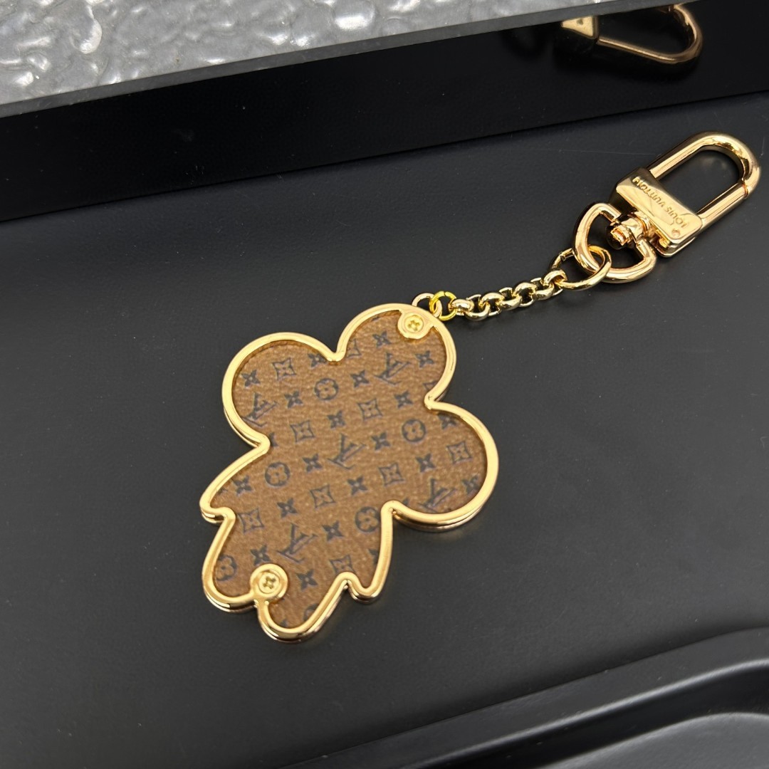 Micro keychain held in hand