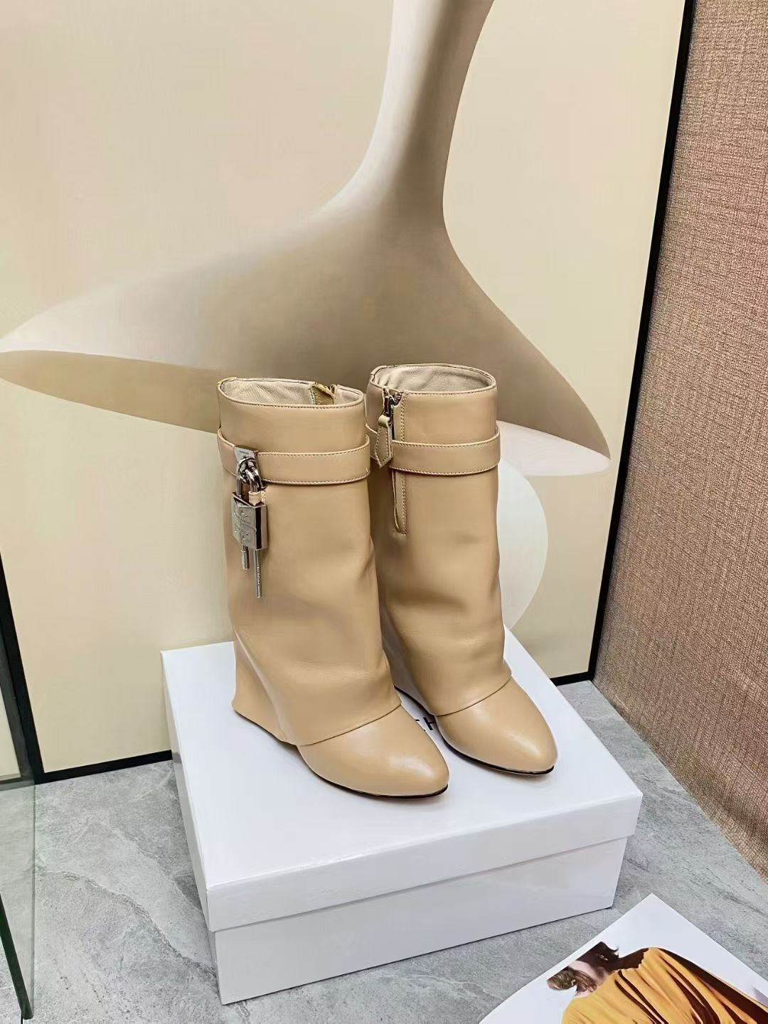 Givenchy Shark Lock Pant Boots