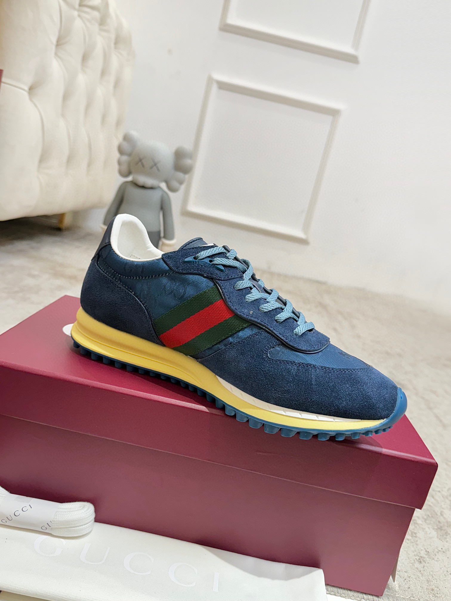 NO:421196,Men's size 39-45, Men's 45 customized without return. Gucc*2025 new Re-Motio series Forrest Gump sneakers, original 1-to-1 replica, this sneaker can be worn for two, removable and adjustable ankle straps, light and flexible outsole has been specially treated, full of a rich retro style #Waffle shoes #Careful sneakers to keep up with the trend #gucci sneakers, casual shoes/sports shoes, gucci, sneakers19860909男码39-45码,男45定做不退换 Gucc*2025新款Re-Motio系列阿甘运动鞋,原版1比1复刻,这款运动鞋可两穿哦,可拆卸可调节踝部绑带,轻盈且灵活的外底经过特殊处理,洋溢着浓郁的复古风情#华夫鞋 #跟上潮流的休闲运动鞋 #gucci运动鞋,休闲鞋/运动鞋,gucci,sneakers,Women's Shoes