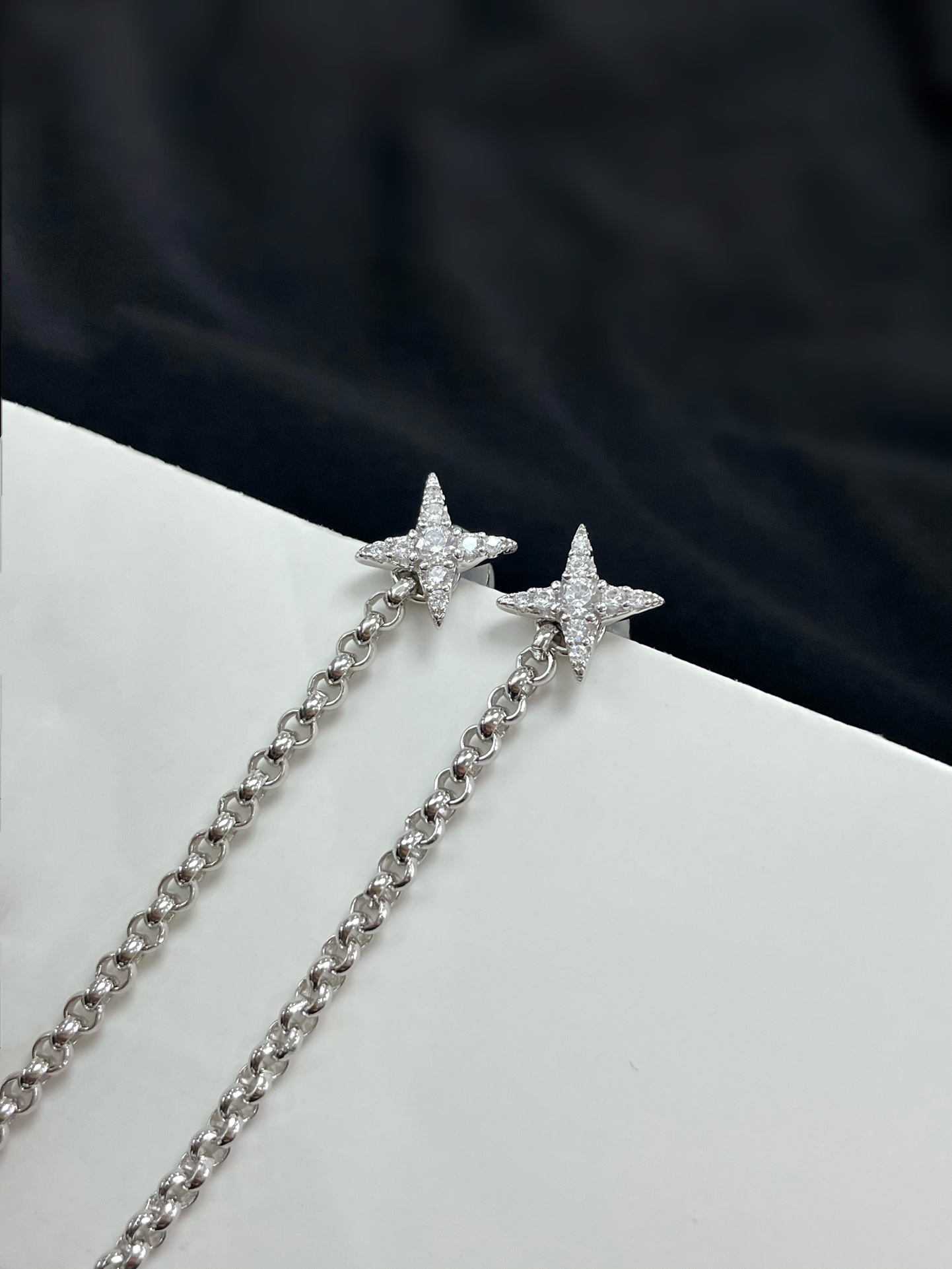APM Monaco Sterling Silver Freshwater Pearl Star Drop Earrings for Women 3 i1706606779 6419 4