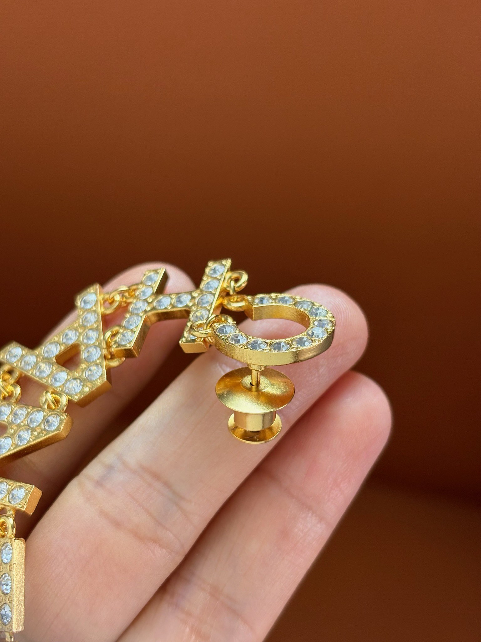 Chanel Letter Brooch Pin with Rhinestones | Luxury Jewelry 8 i1729424126 8756 5
