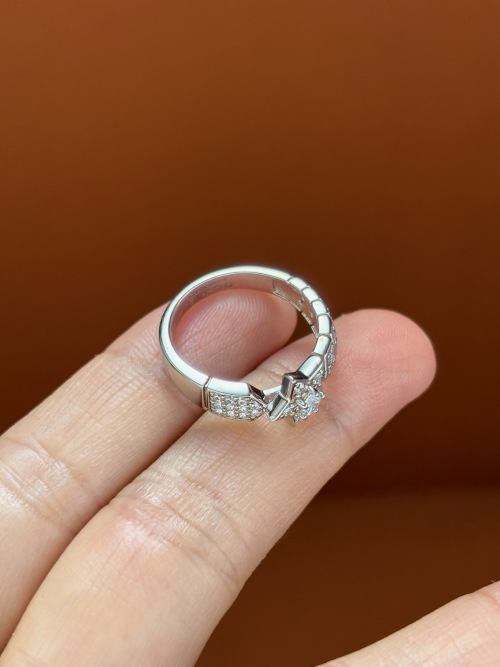 Chanel S925 Zilveren Komeet Diamanten Ring - Stijlvol en Creatief 1 Chanel S925 Zilveren Komeet Diamanten Ring - Stijlvol en Creatief