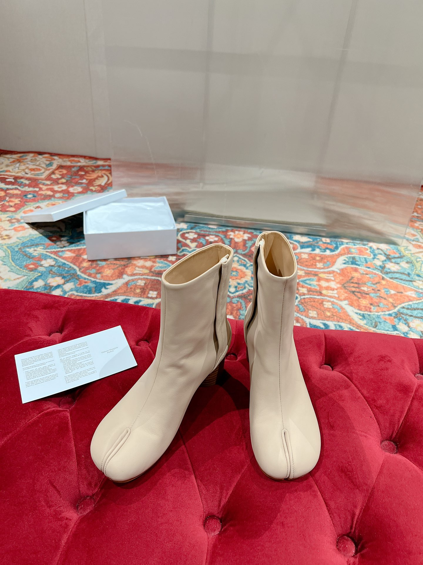 马吉拉 Maison Margiela 经典高奢皮鞋鞋履高跟鞋 #C0258B1B 3