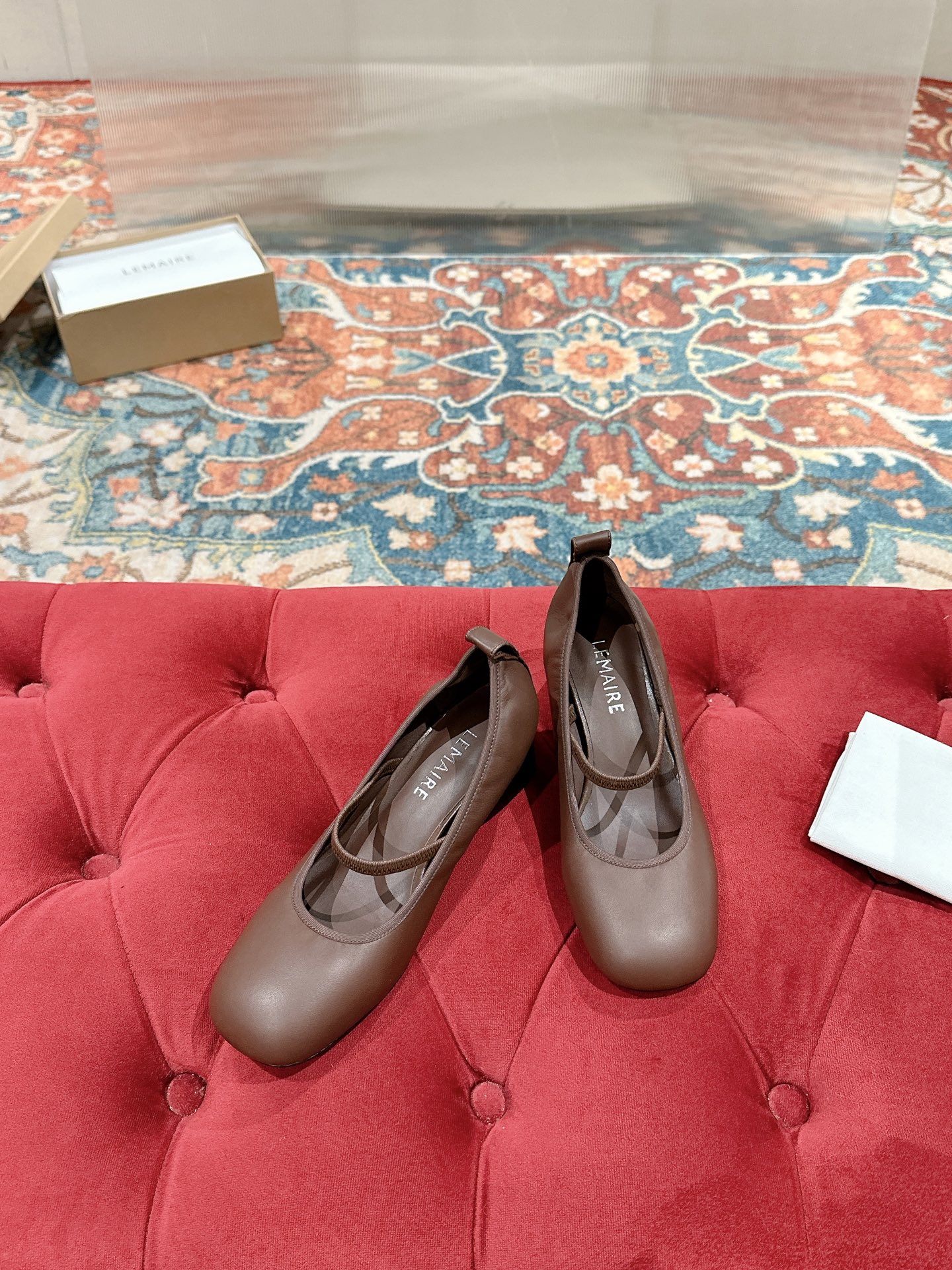 Lemaire Style Mary Jane Heels - Chic Round Toe, Minimalist Design, Lambskin 5 i1739957495635 9248 0 2