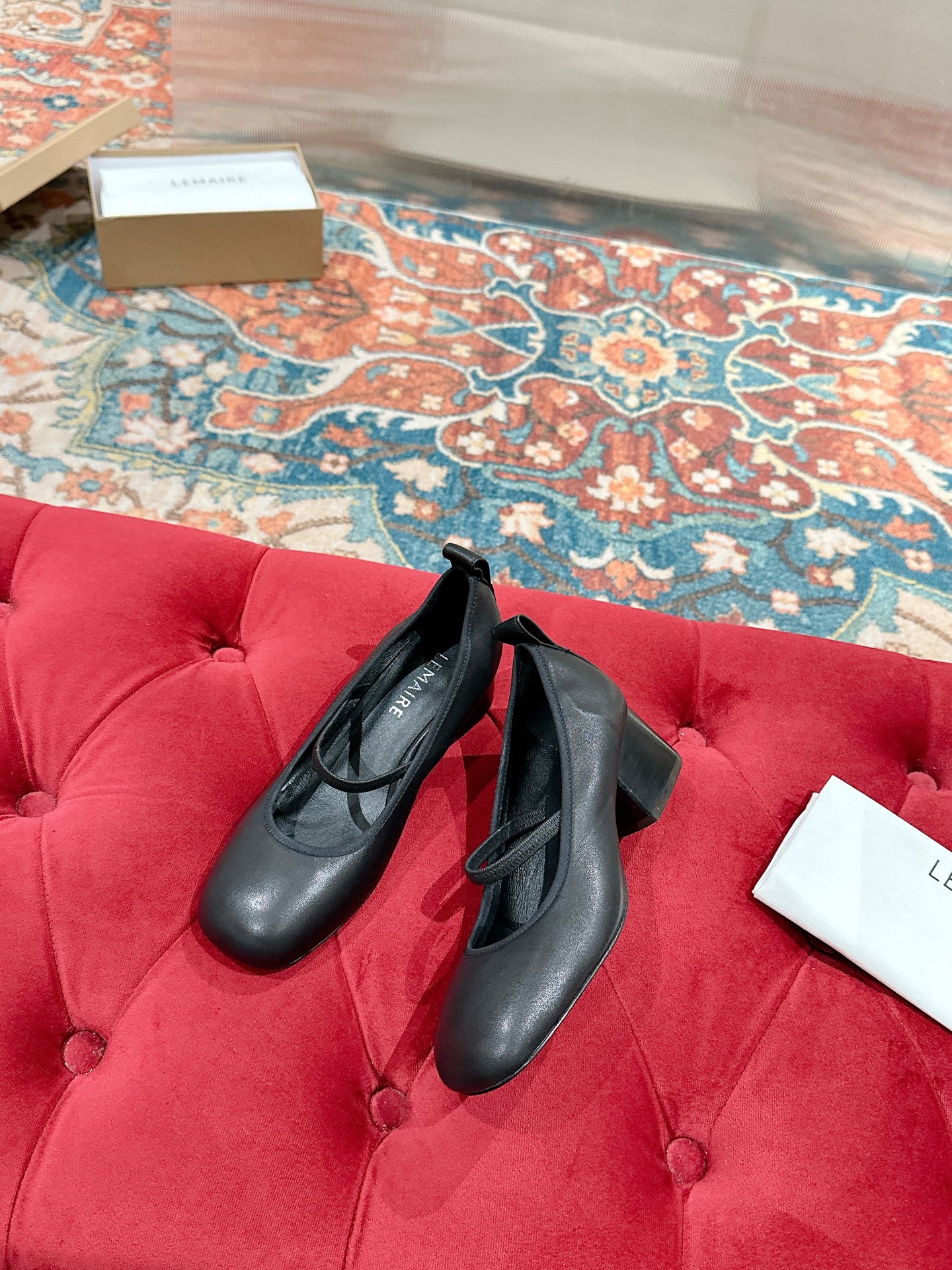 Lemaire Inspired Mary Jane Block Heel Leather Pumps for Women 3 i1739957532454 7954 0 2