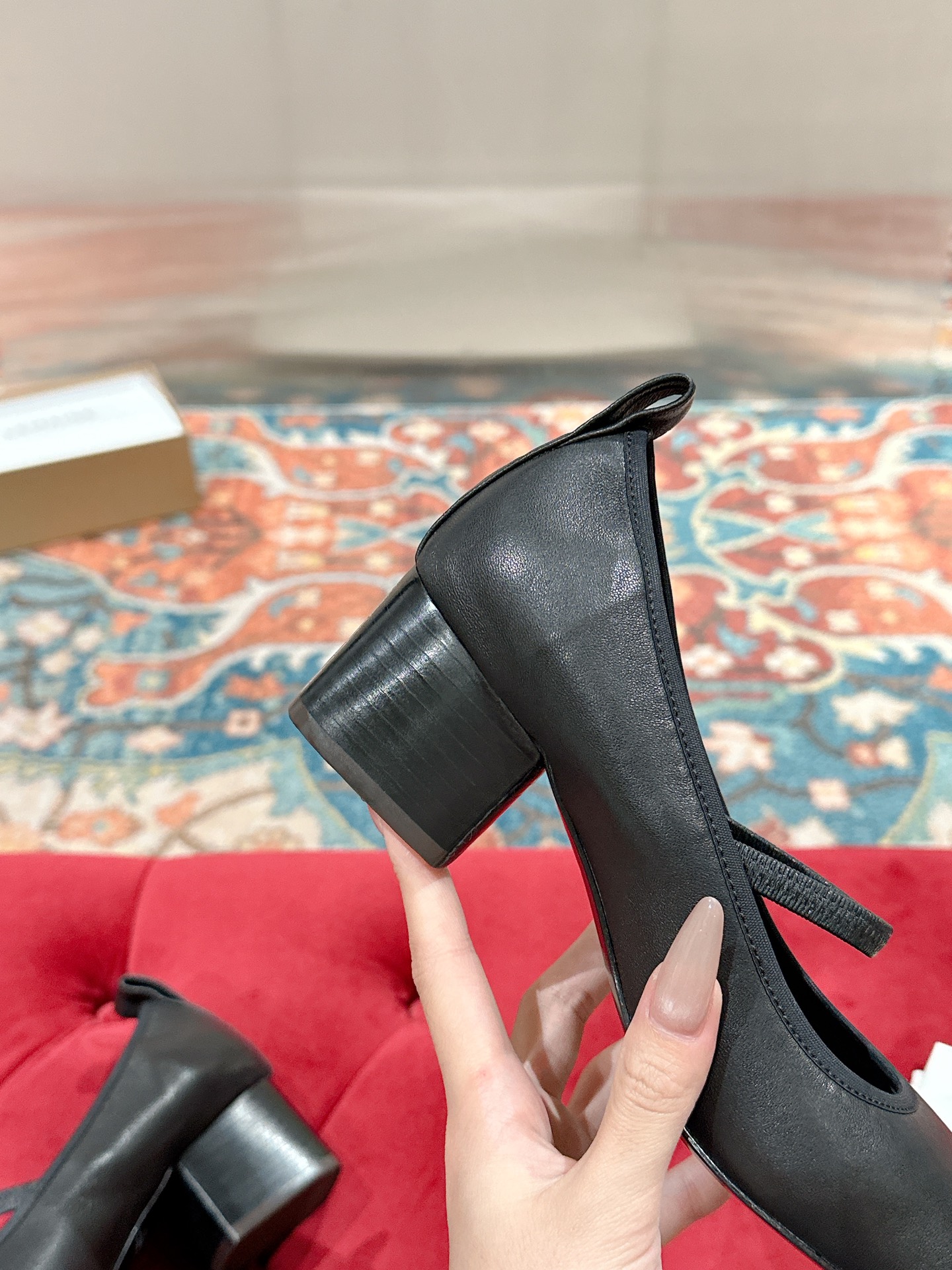 Lemaire Inspired Mary Jane Block Heel Leather Pumps for Women 10 i1739957533548 819 0 7