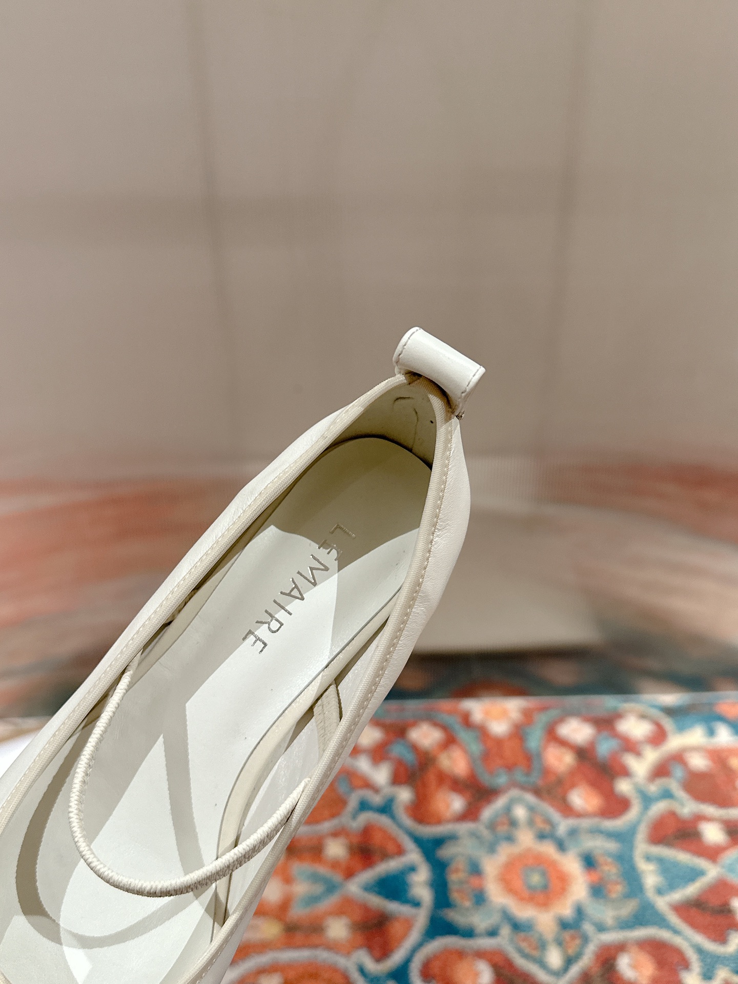 Lemaire Style Mary Jane Shoes, Round Toe, Sheepskin Leather, Women's Heels 6 i1739958115926 7712 0 6