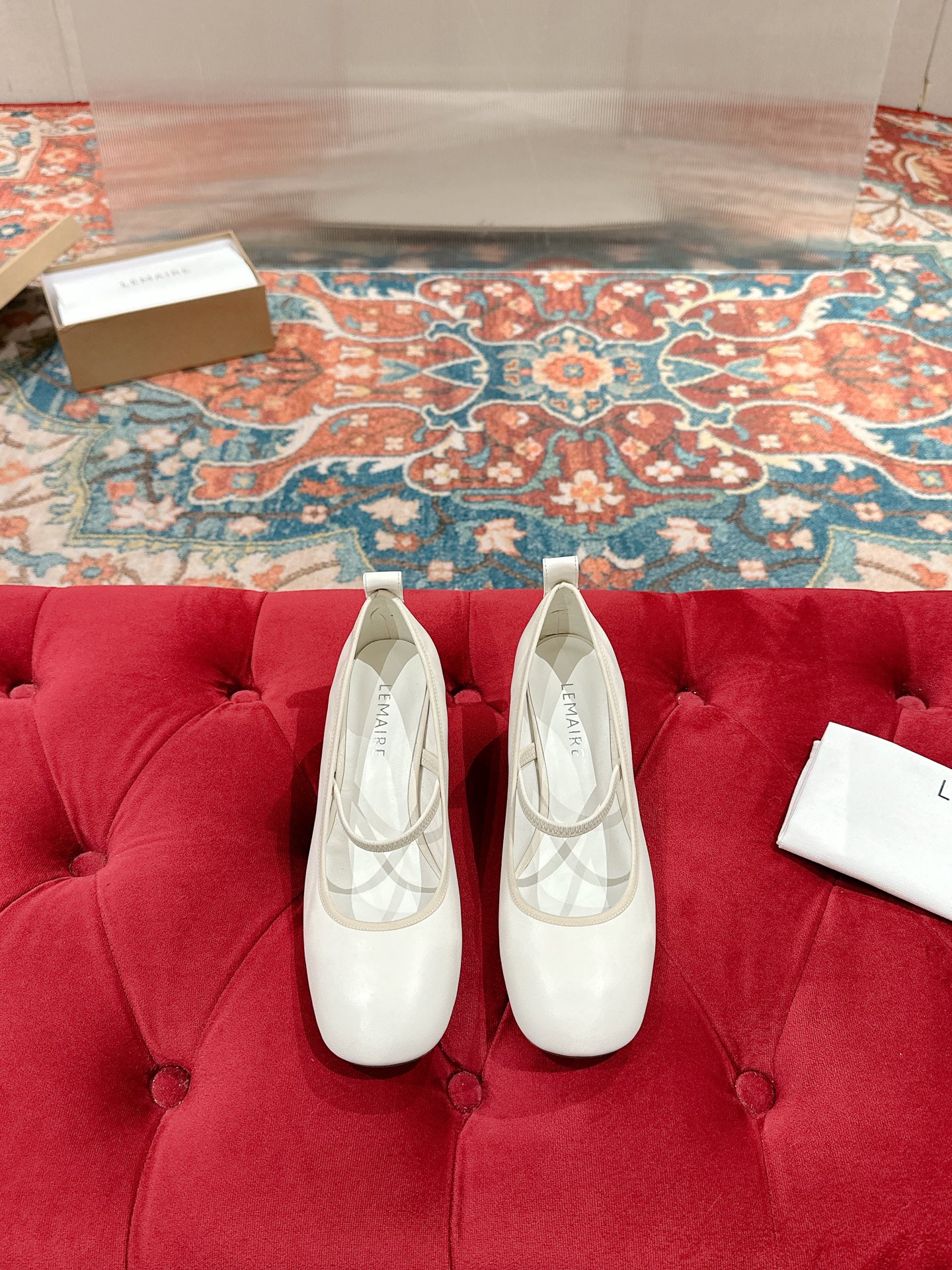 Lemaire Style Mary Jane Shoes, Round Toe, Sheepskin Leather, Women's Heels 4 i1739958115996 3451 0 0