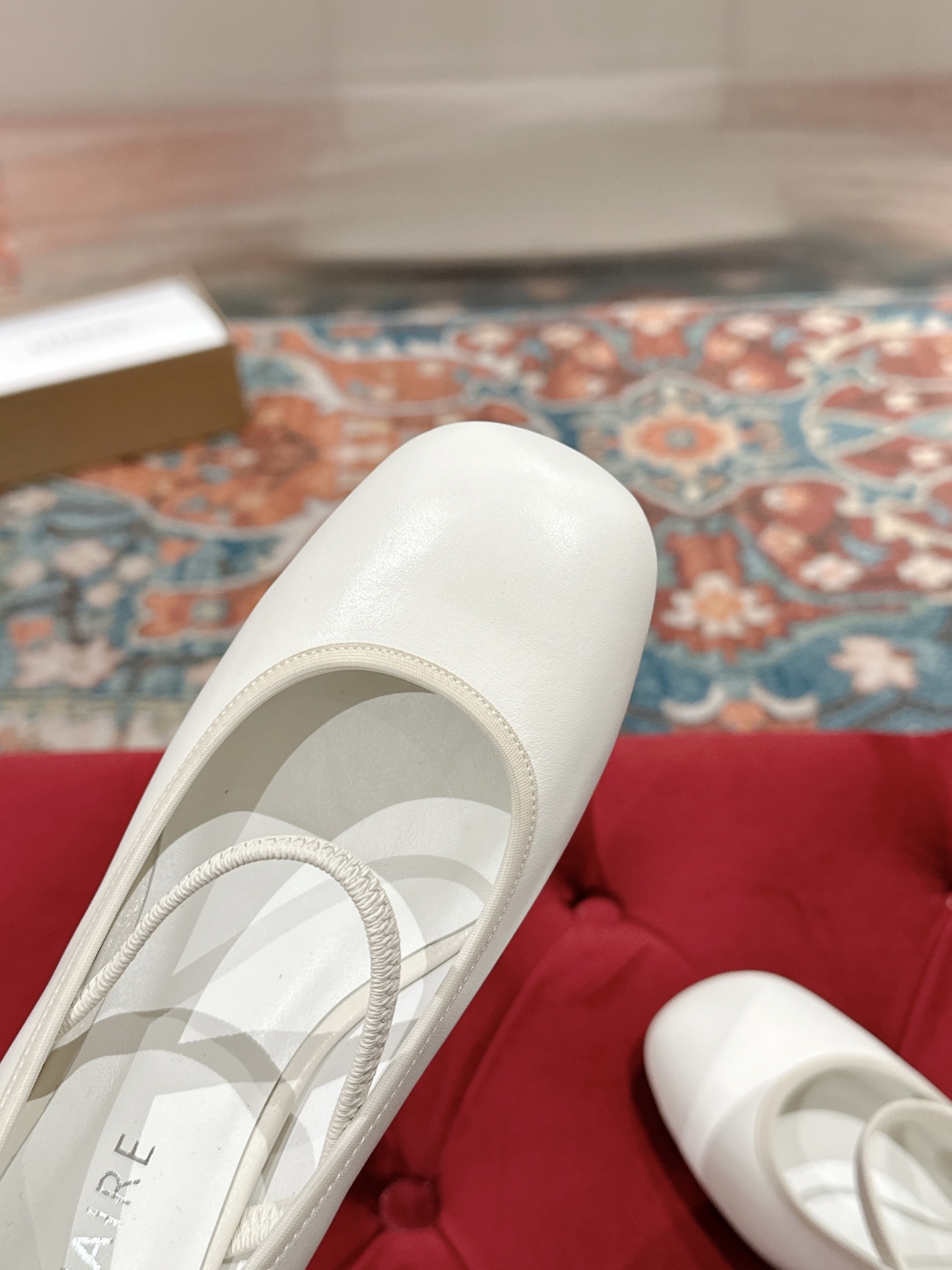 Lemaire Style Mary Jane Shoes, Round Toe, Sheepskin Leather, Women's Heels 8 i1739958117240 7498 0 5