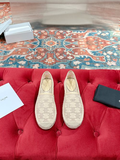 Celine Women's Espadrille Flats - Spring Collection, Classic Style, Comfortable 1 Celine Women's Espadrille Flats - Spring Collection, Classic Style, Comfortable