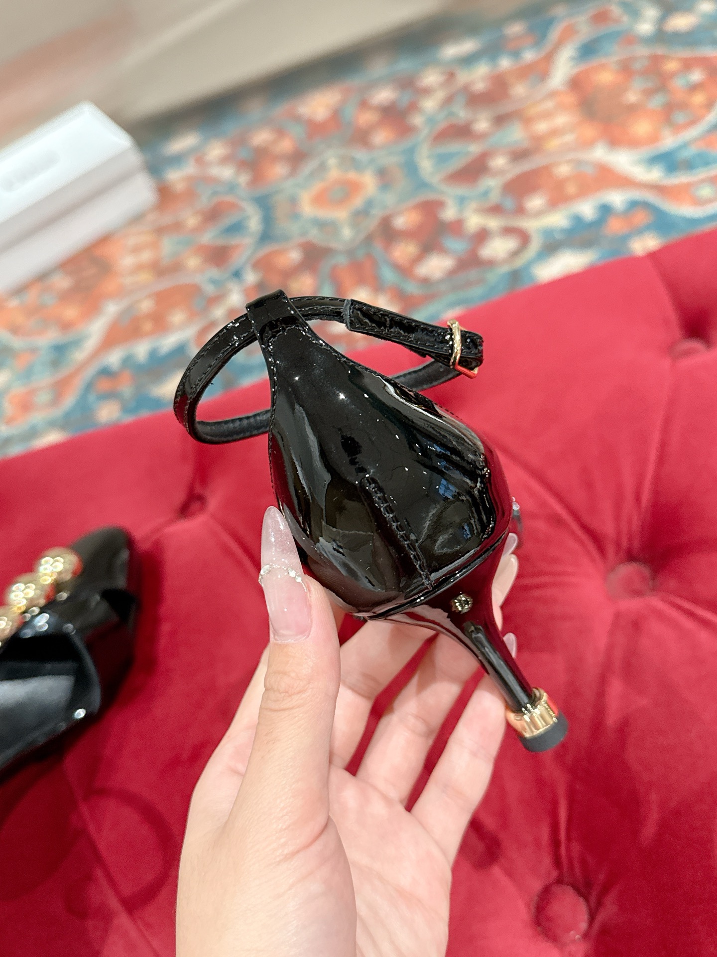 Chloé Cleiat T-Strap Heeled Sandals