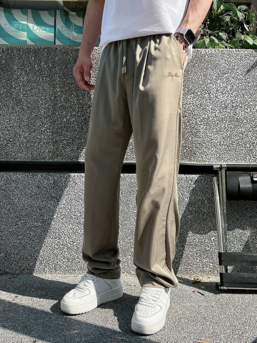 Men's Tencel Lounge Pants with Embroidered Logo - Comfortable & Versatile 1 Men's Tencel Lounge Pants with Embroidered Logo - Comfortable & Versatile