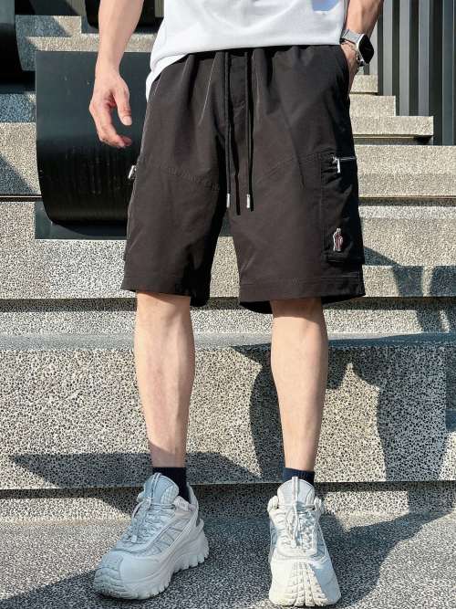 Moncler Men's Classic Fit Casual Shorts | Elastic Waistband | M-XXXL 1 Moncler Men's Classic Fit Casual Shorts | Elastic Waistband | M-XXXL