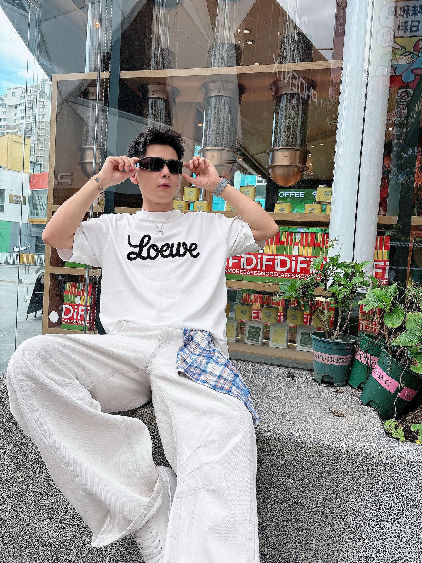 。上新罗意威 25 SS 新疆长绒棉 上身舒适亲肤 纯棉质感 经典百搭 黑白 码数M-3Xl