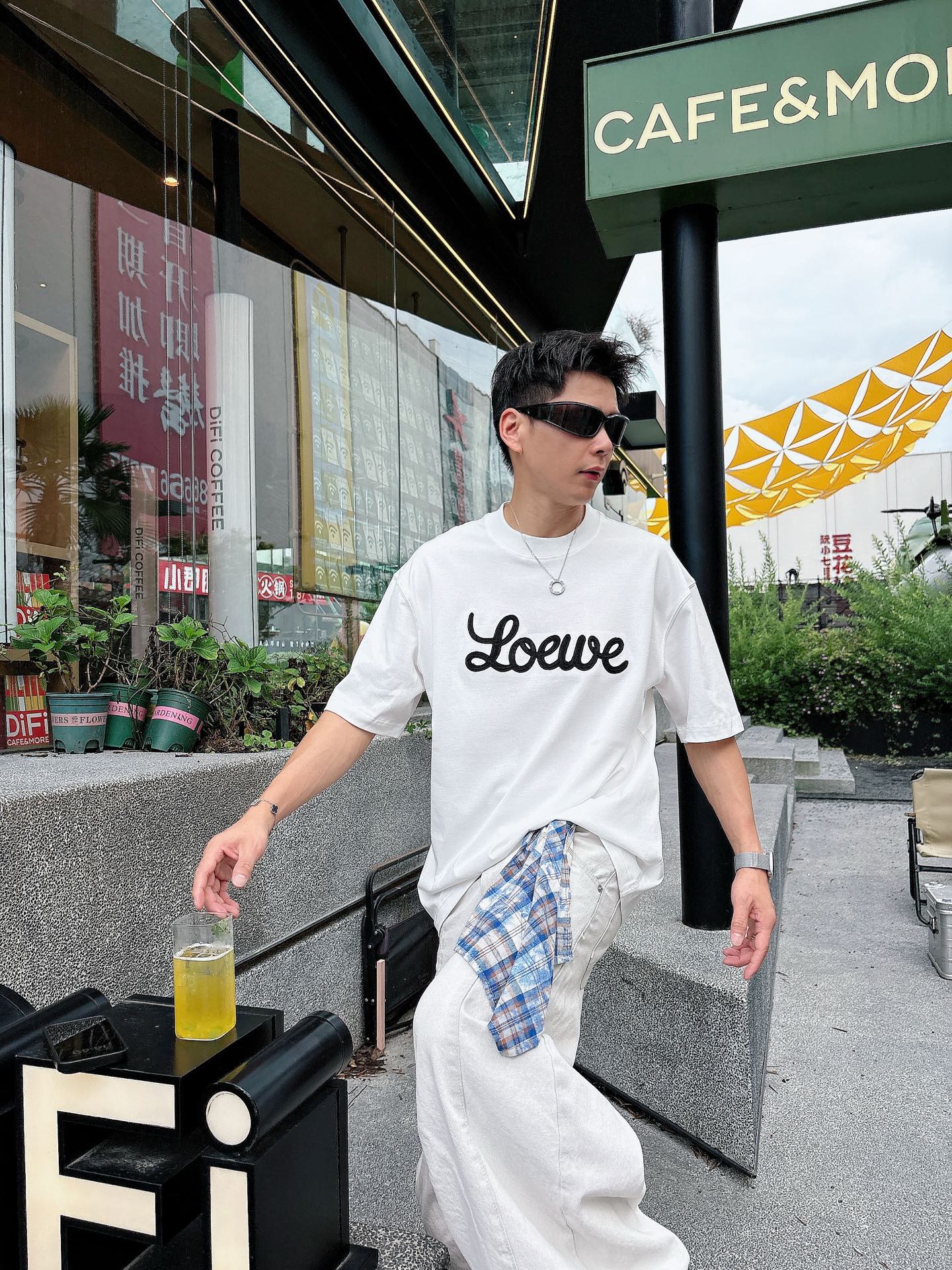 。上新罗意威 25 SS 新疆长绒棉 上身舒适亲肤 纯棉质感 经典百搭 黑白 码数M-3Xl