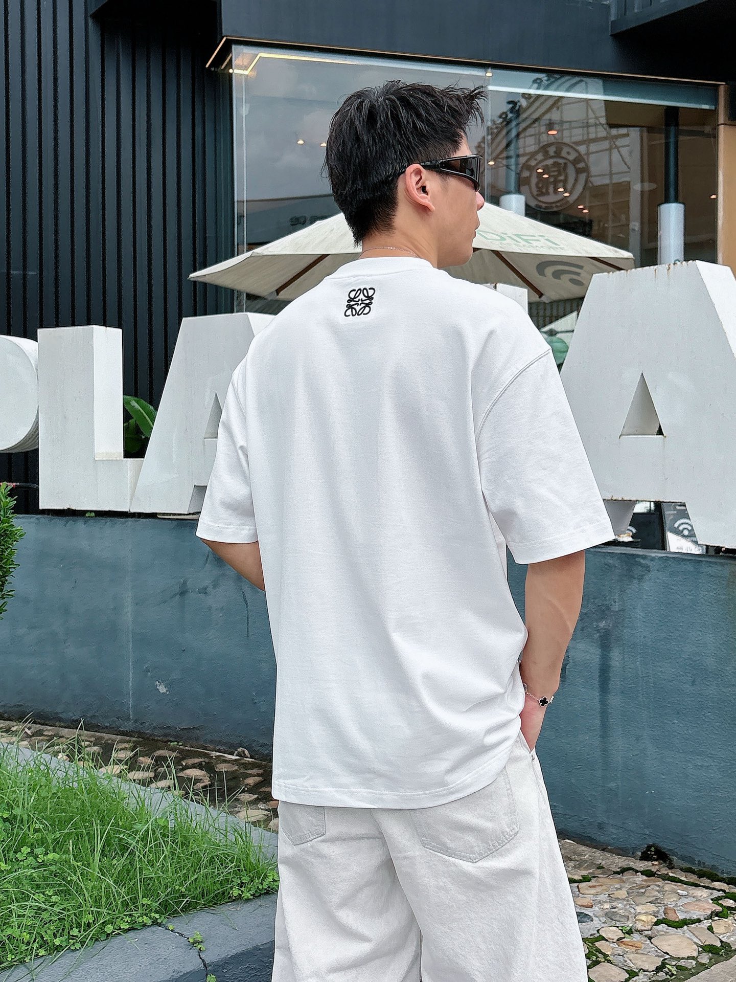 。上新罗意威 25 SS 新疆长绒棉 上身舒适亲肤 纯棉质感 经典百搭 黑白 码数M-3Xl