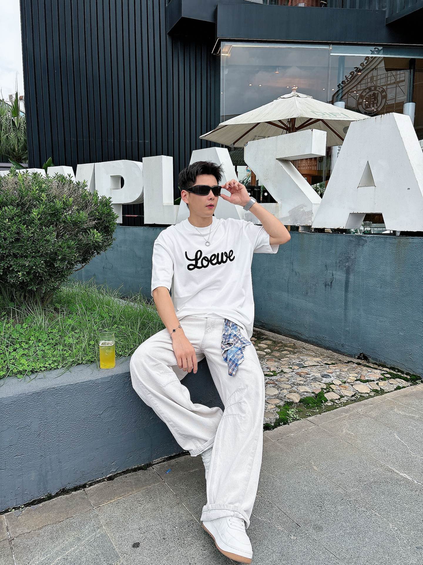 。上新罗意威 25 SS 新疆长绒棉 上身舒适亲肤 纯棉质感 经典百搭 黑白 码数M-3Xl