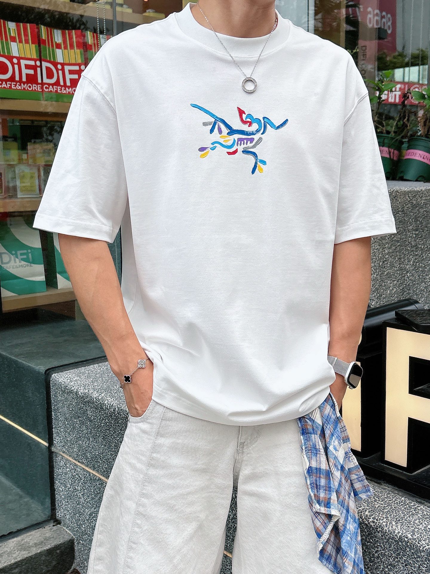 。上新鸟🐦 25 SS 新疆长绒棉 上身舒适亲肤 纯棉质感 经典百搭 黑白 码数M-3Xl