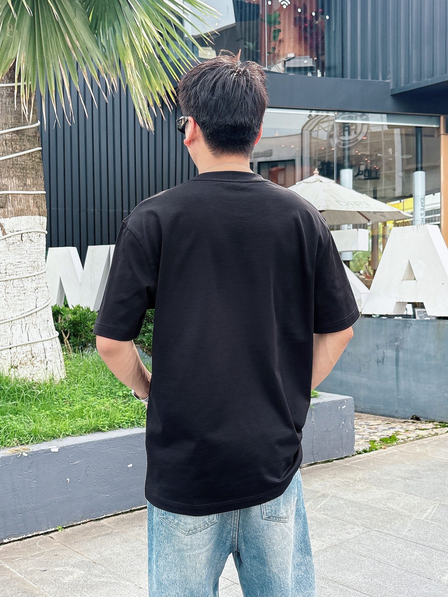  BBR 2025春夏新款首发专柜最新款短袖圆领T恤 高端订制 设计前卫时尚！品牌logo重工艺设计 高