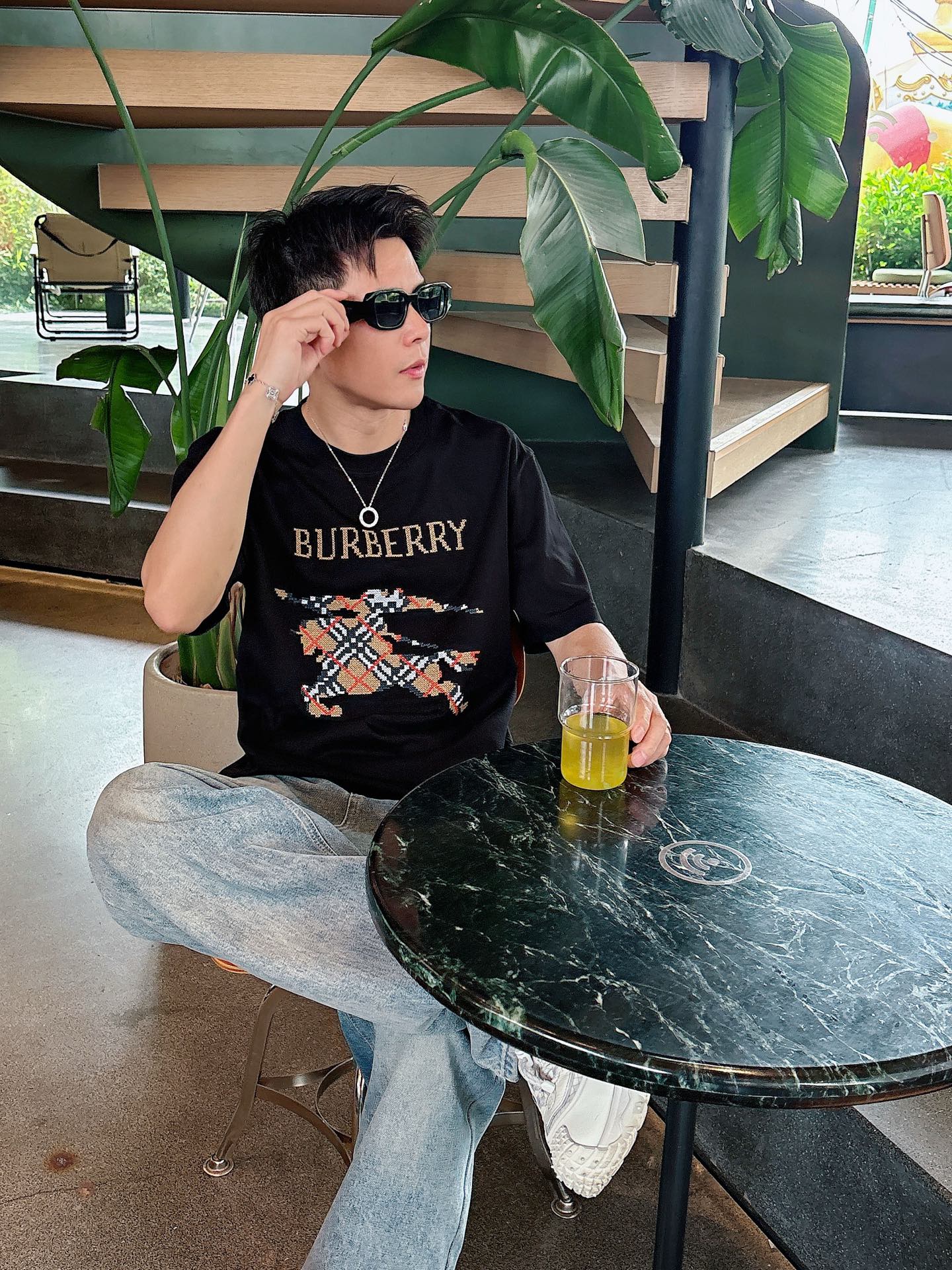  BBR 2025春夏新款首发专柜最新款短袖圆领T恤 高端订制 设计前卫时尚！品牌logo重工艺设计 高