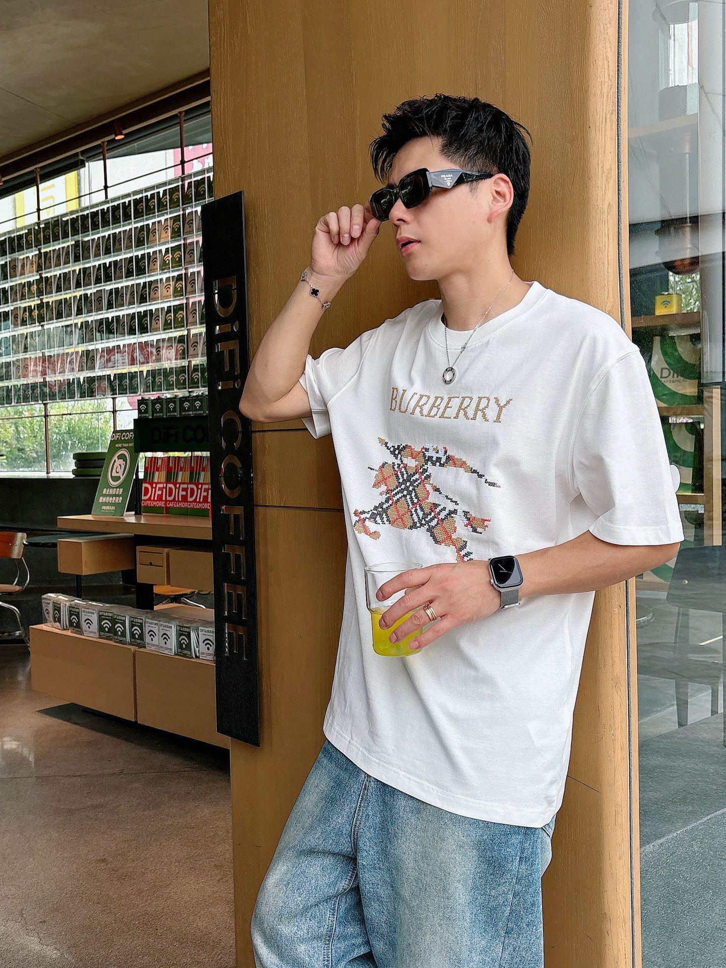  BBR 2025春夏新款首发专柜最新款短袖圆领T恤 高端订制 设计前卫时尚！品牌logo重工艺设计 高