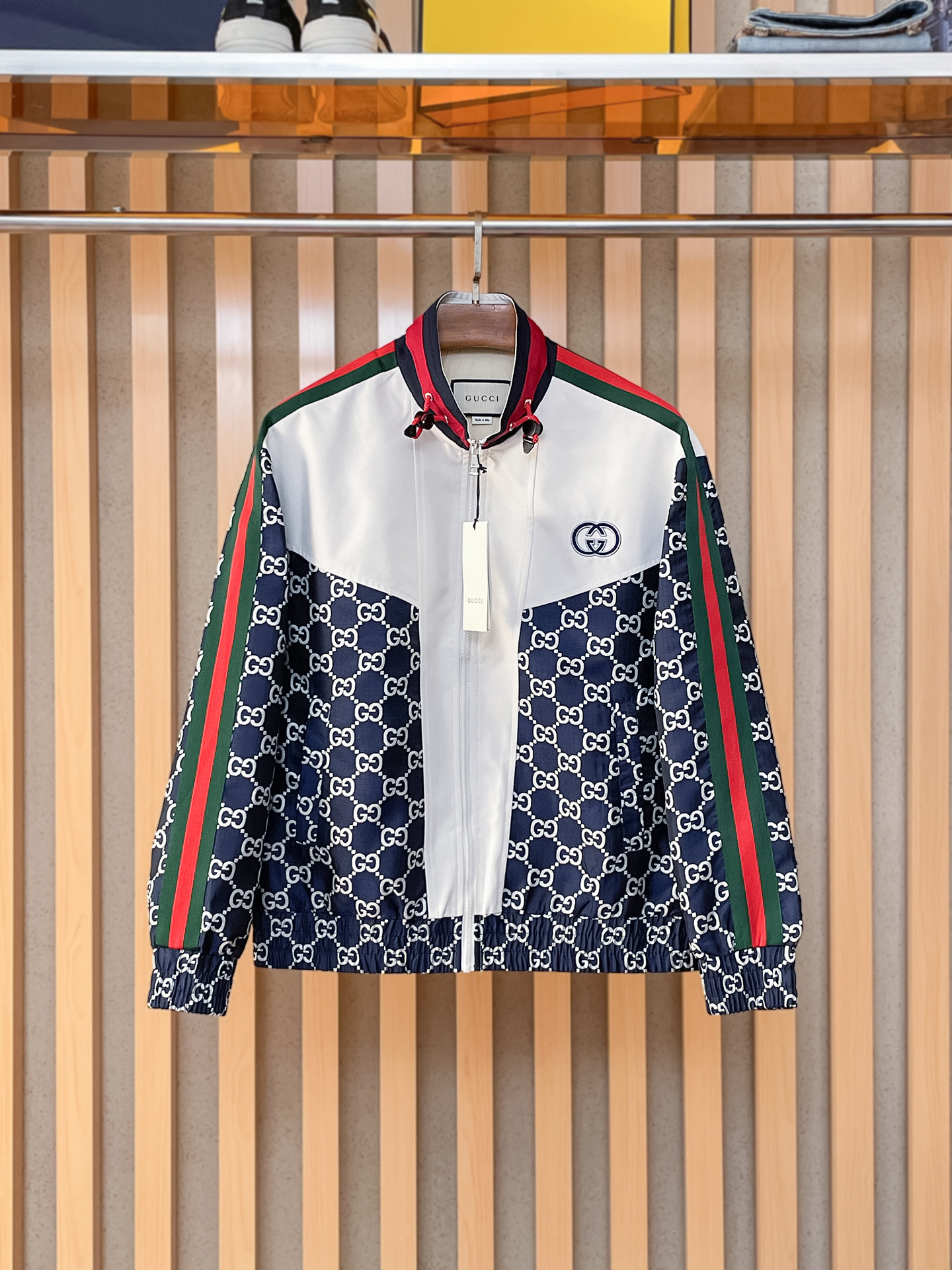 上新 。G家 官网同款，三标齐全！2025秋冬新款男士夹克外套，时尚休闲高端版本！专柜定制面料 透气舒适