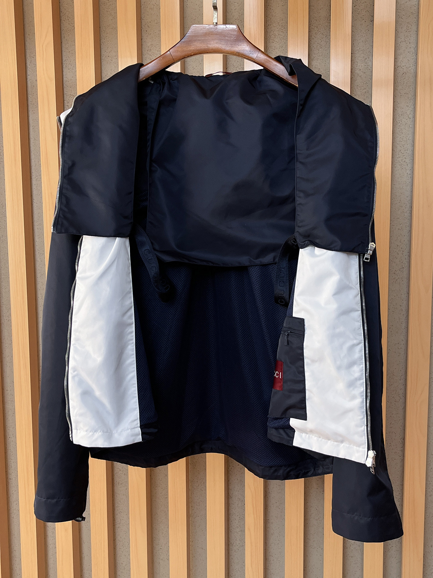 顶级版本G家官网同款，三标齐全！2025新款男士夹克外套，时尚休闲高端版本！专柜定制面料 透气舒适度高，