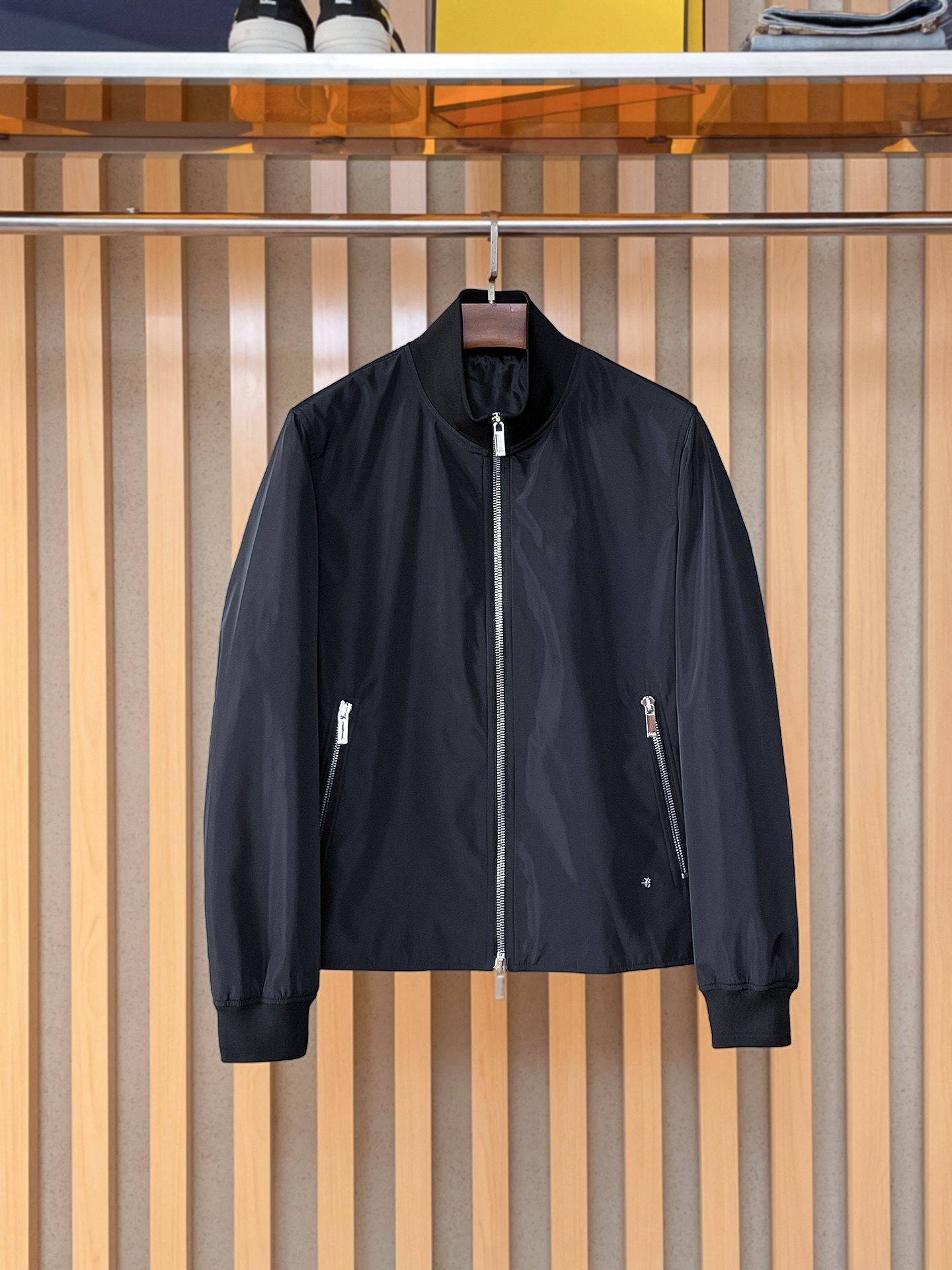 Diro 官网同款，三标齐全！2025秋冬新款男士夹克外套，时尚休闲高端版本！专柜定制面料 透气舒适度高