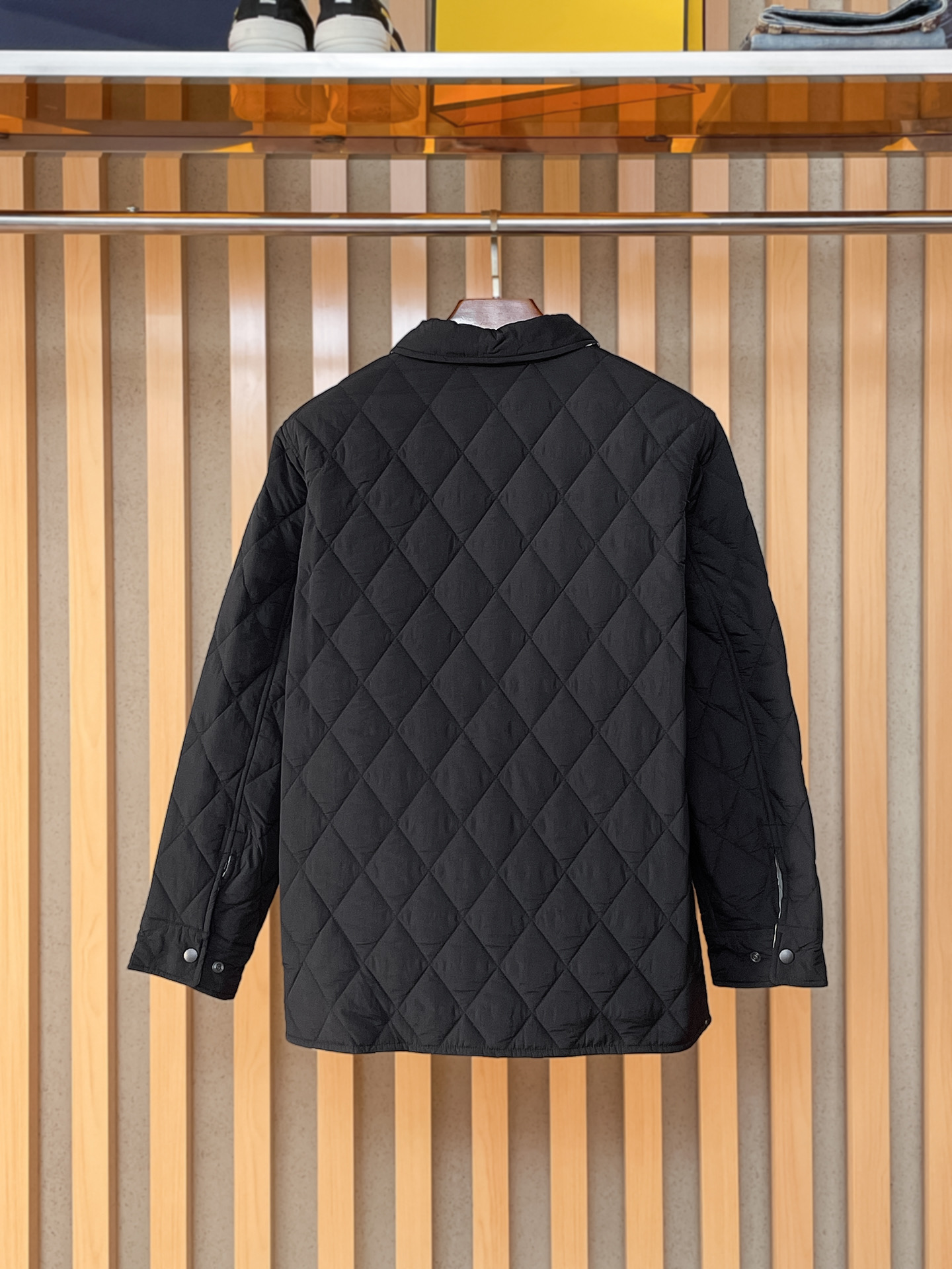 。BBR 2024秋冬新款🌟经典格子双面翻领棉衣🔥码数：48-56