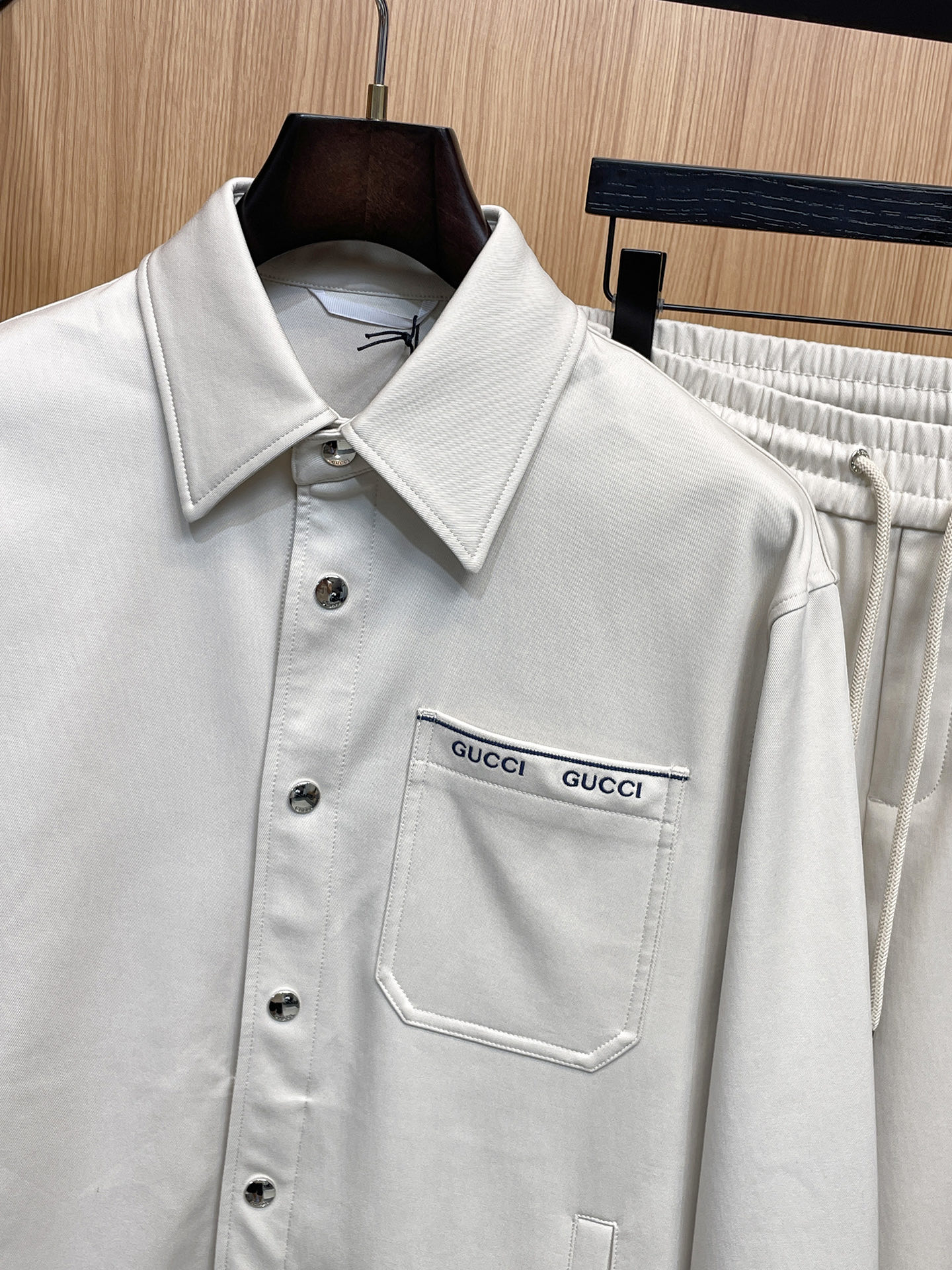 Gucci Men's Beige Denim Jacket and Pants Set, Stylish & Comfortable 3 i1757688173463 2314 0 1