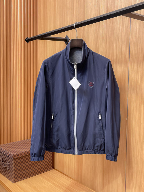 Men's Reversible Jacket, Fashionable and Versatile, Double-Sided Design 1 Men's Reversible Jacket, Fashionable and Versatile, Double-Sided Design