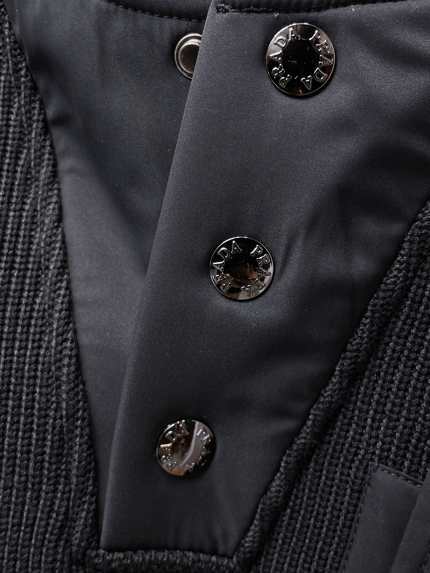 Prada Men's Wool Blend Pullover Knit Sweatshirt with Geometric Pocket 8 i1758040982213 5630 0 6