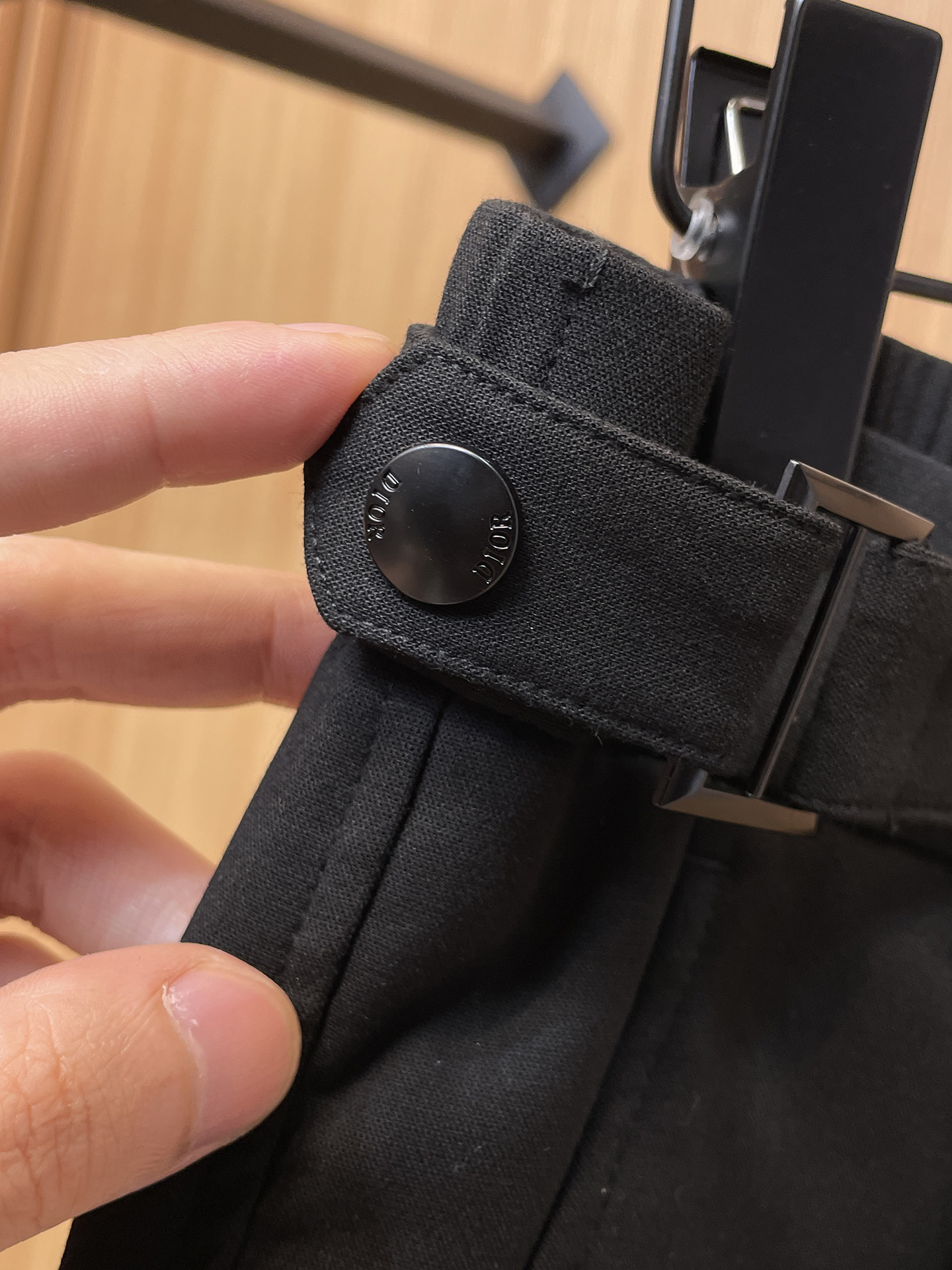 Dior Men's Black Casual Pants Elastic Waistband Outdoor Trousers 4 i1758041189993 1958 0 2