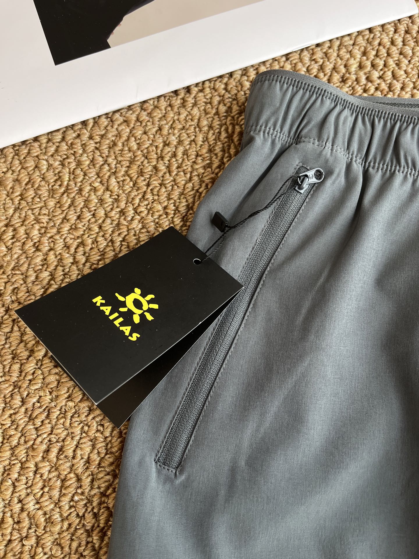Kailas Men's Rhino Grey Quick-Dry Athletic Shorts - M to 3XL Sizes 3 i1749121491884 3987 0 1