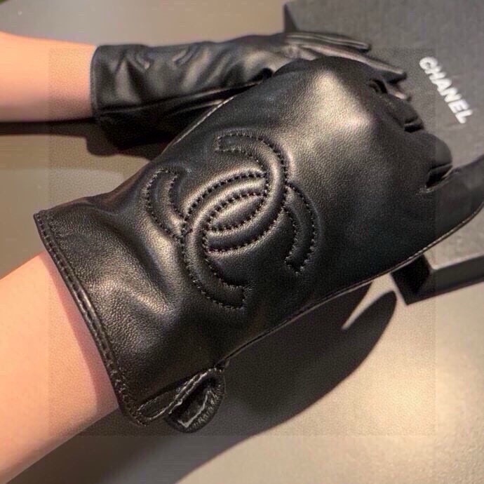 Chanel Gloves Women Cashmere Sheepskin