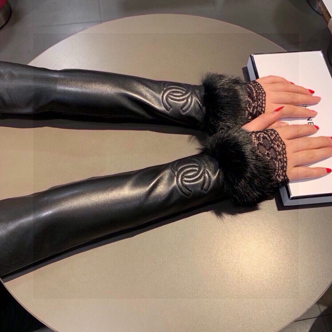 Chanel Gloves Women Sheepskin