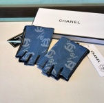 Chanel Luvas Denim Pele de carneiro Colecção Outono/Inverno Fashion 1 Chanel Luvas Denim Pele de carneiro Colecção Outono/Inverno Fashion
