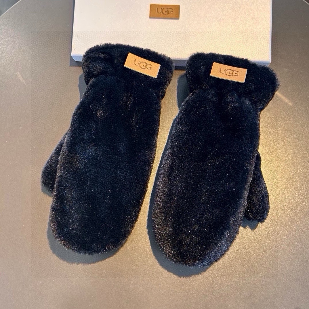 UGG2024秋冬懒兔毛羊毛手套值得对比同款不同品质秒杀市场差产品羊毛十懒兔毛内里加绒经典不过时款.喜欢