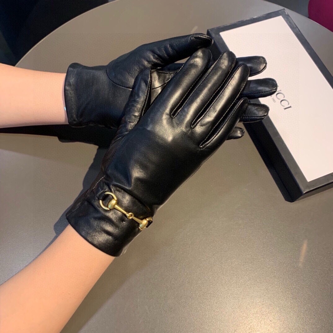 Gucci Guantes Piel de oveja