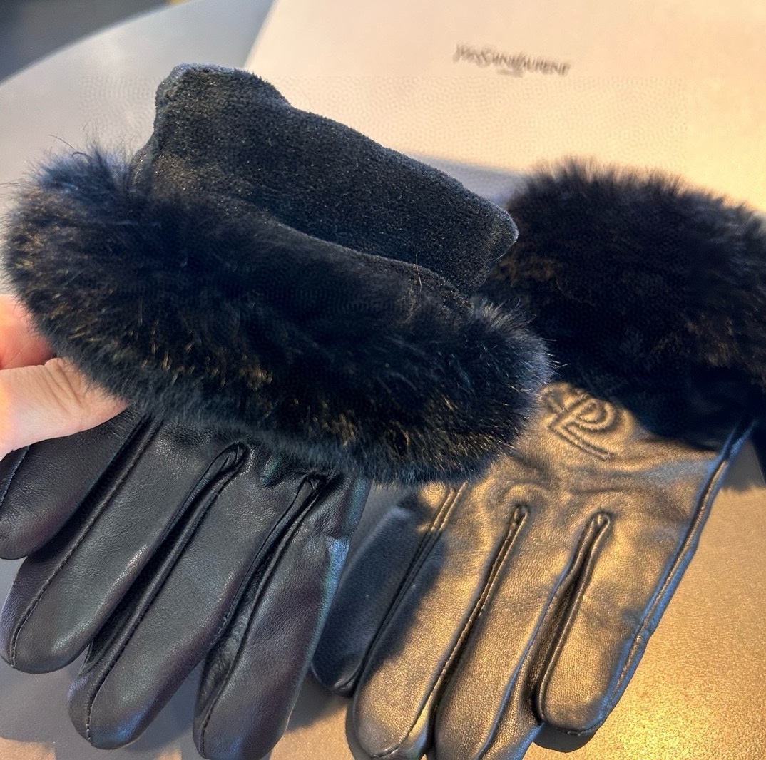 High-Skink Gloves: New Edition 2024 with Imported Sheep Hides and Warm Wool Inside - 图片 6