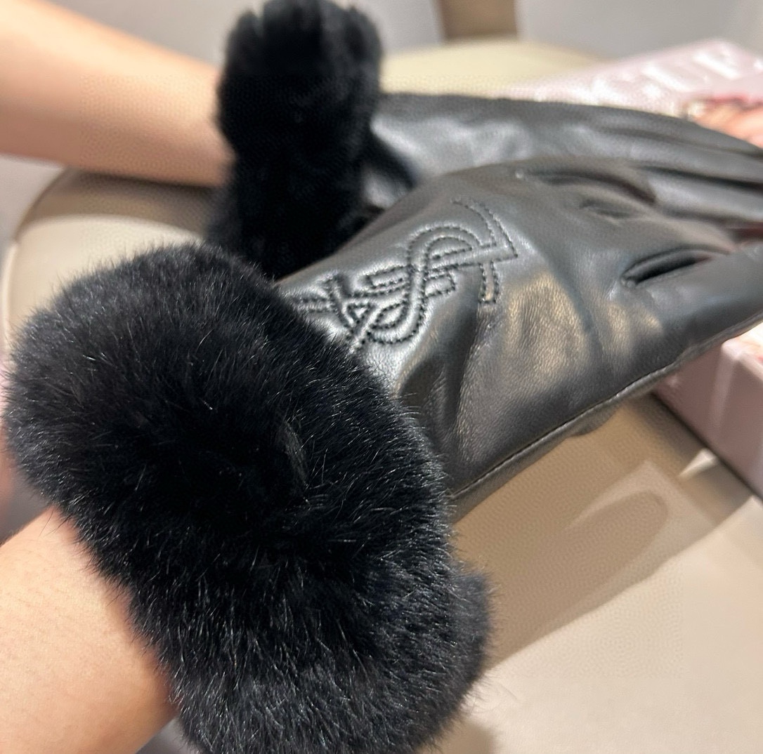 High-Skink Gloves: New Edition 2024 with Imported Sheep Hides and Warm Wool Inside - 图片 2