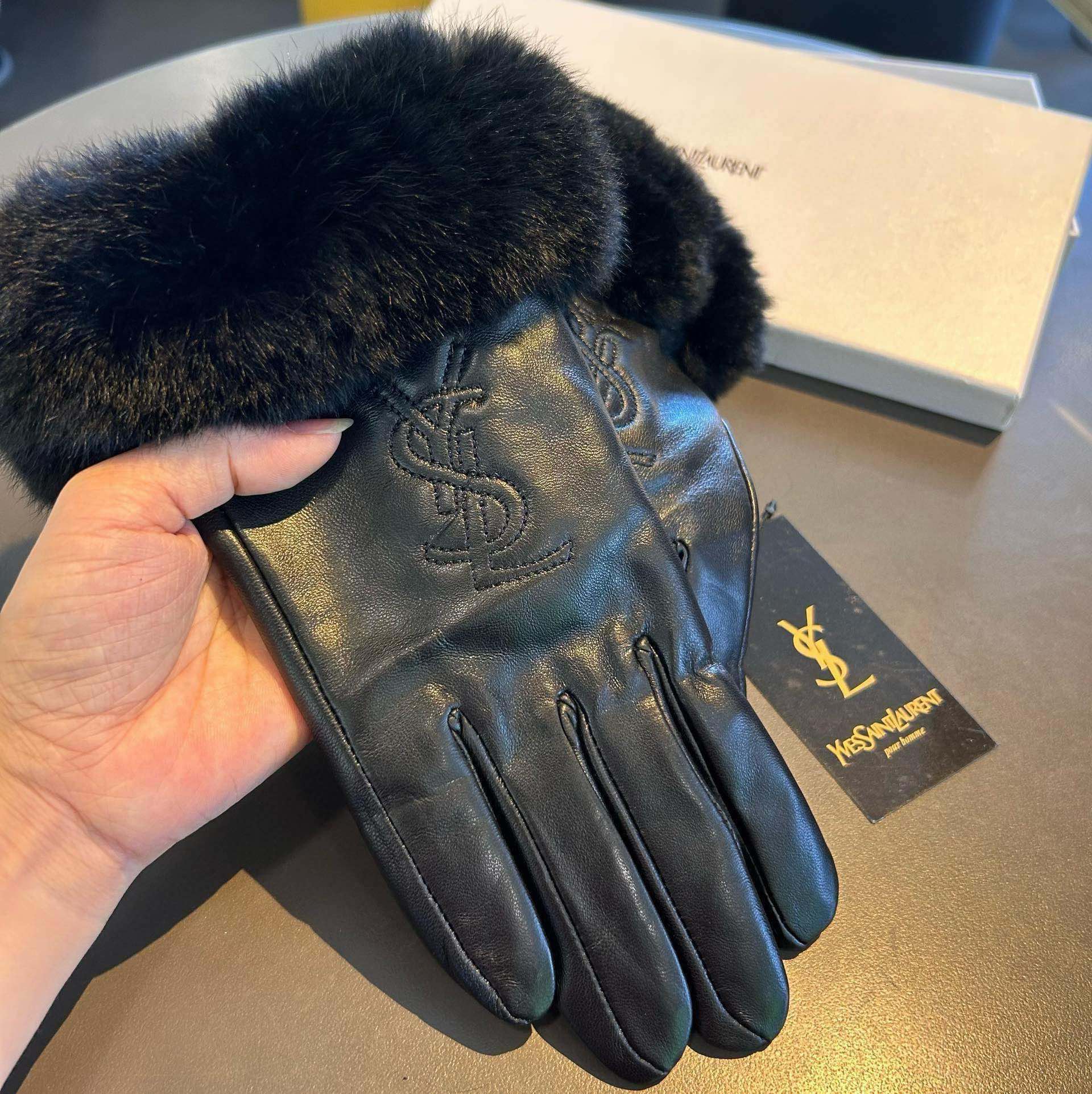 High-Skink Gloves: New Edition 2024 with Imported Sheep Hides and Warm Wool Inside - 图片 5